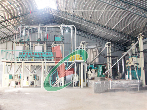 300噸級面粉機(jī)組